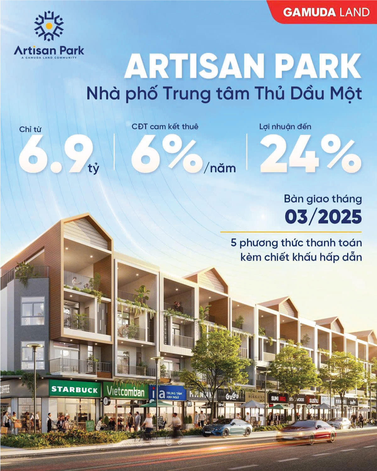 chính sách bán hàng artisan park