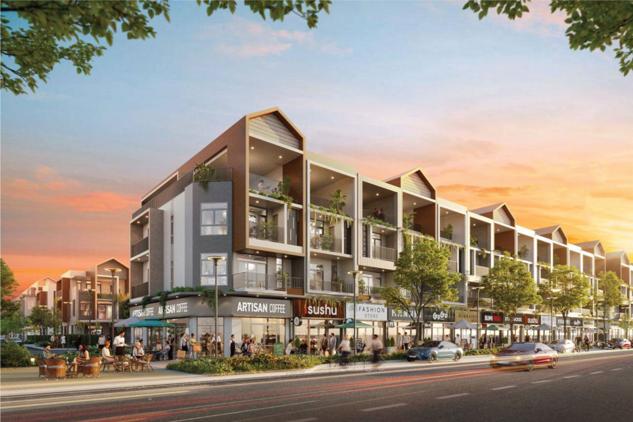 phối cảnh dự án artisan park