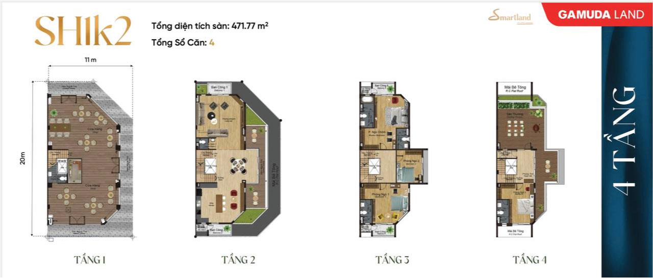 thiết kế dự án artisan park