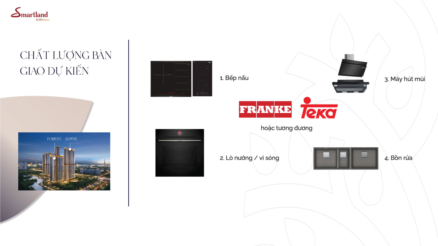 điều kiện bàn giao eaton park